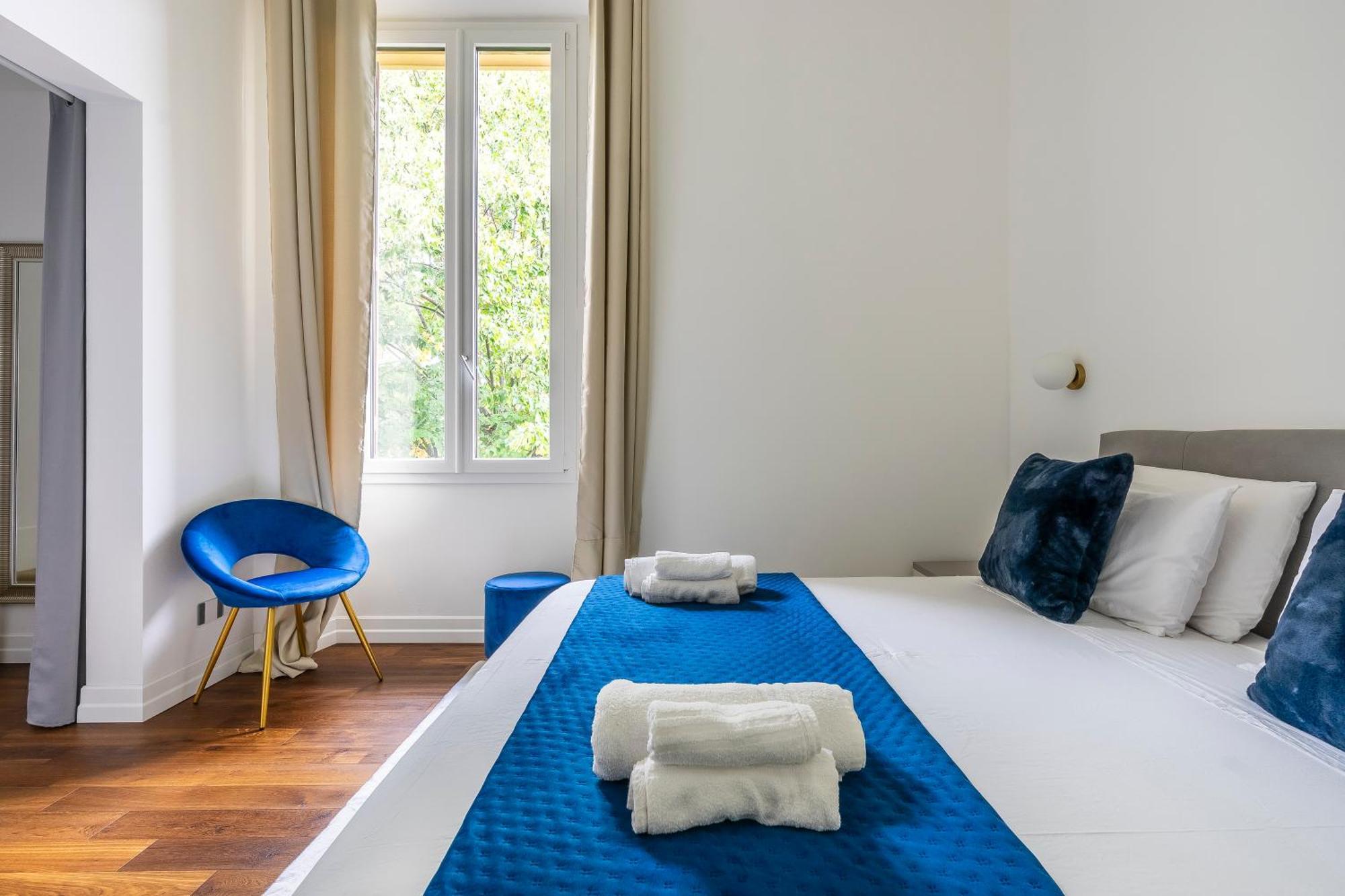 San Marco White Appartamento Luxury Con Garage Su Richiesta Firenze Bagian luar foto