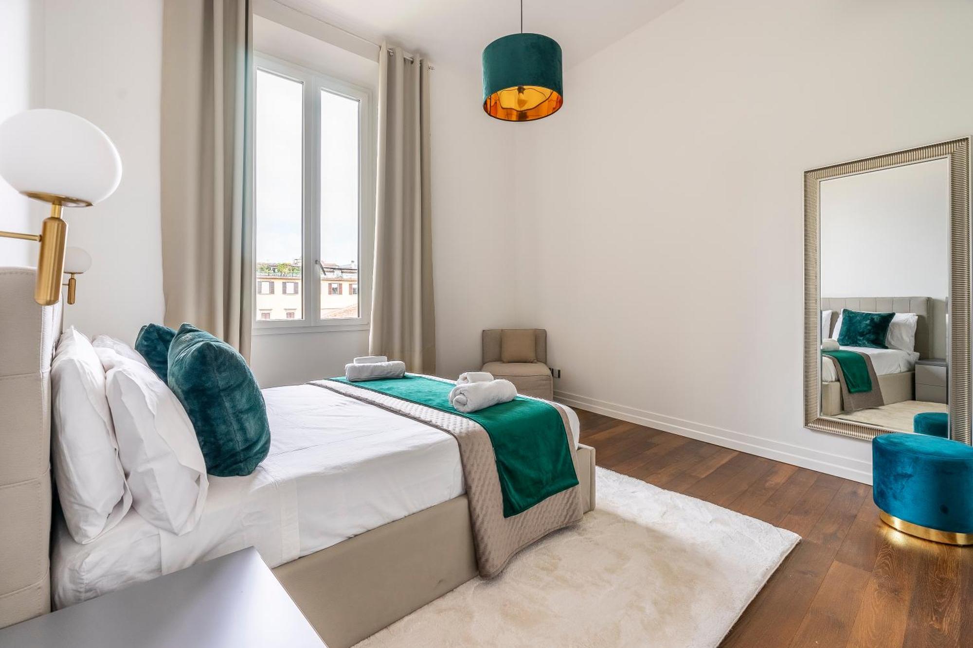 San Marco White Appartamento Luxury Con Garage Su Richiesta Firenze Bagian luar foto