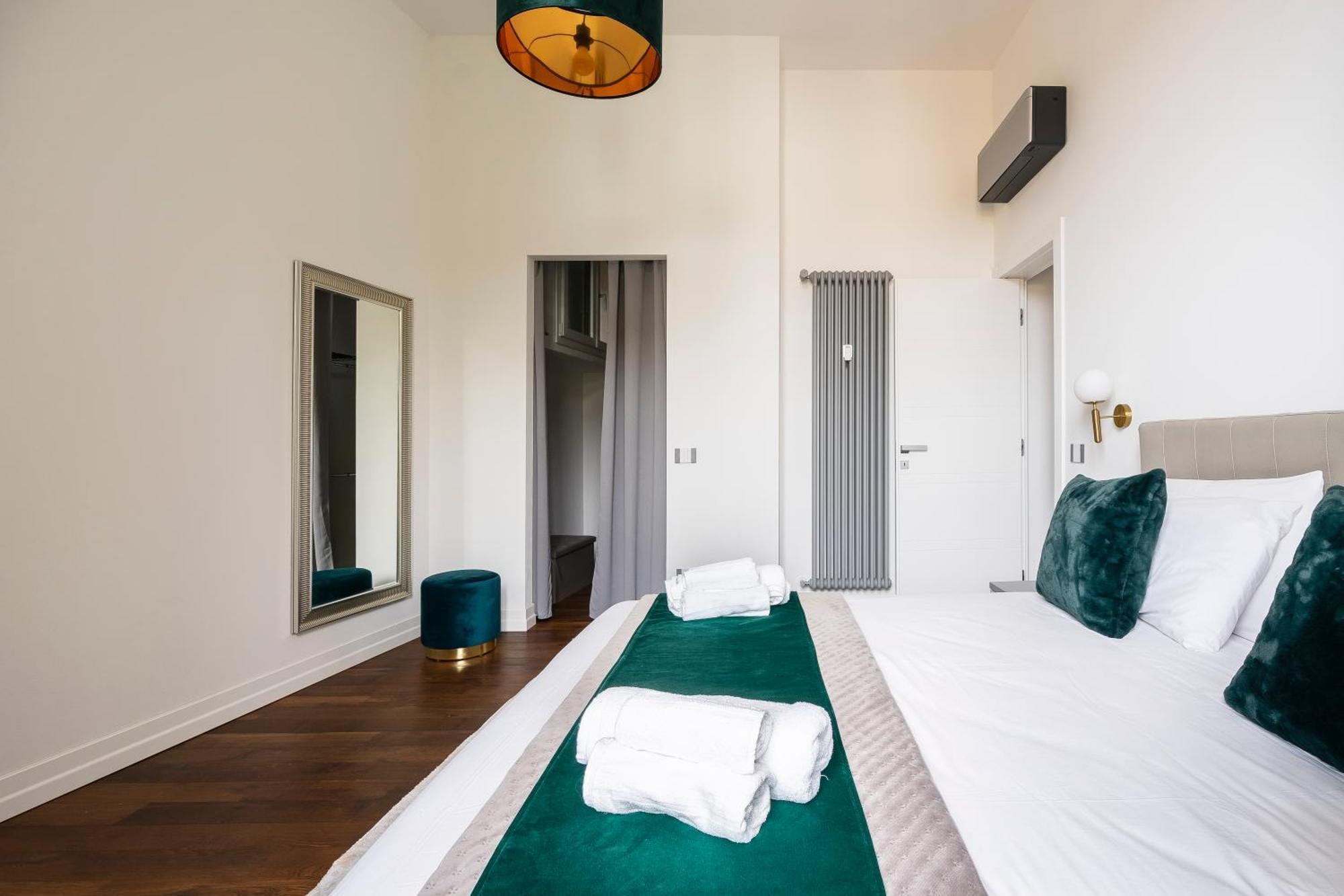 San Marco White Appartamento Luxury Con Garage Su Richiesta Firenze Bagian luar foto